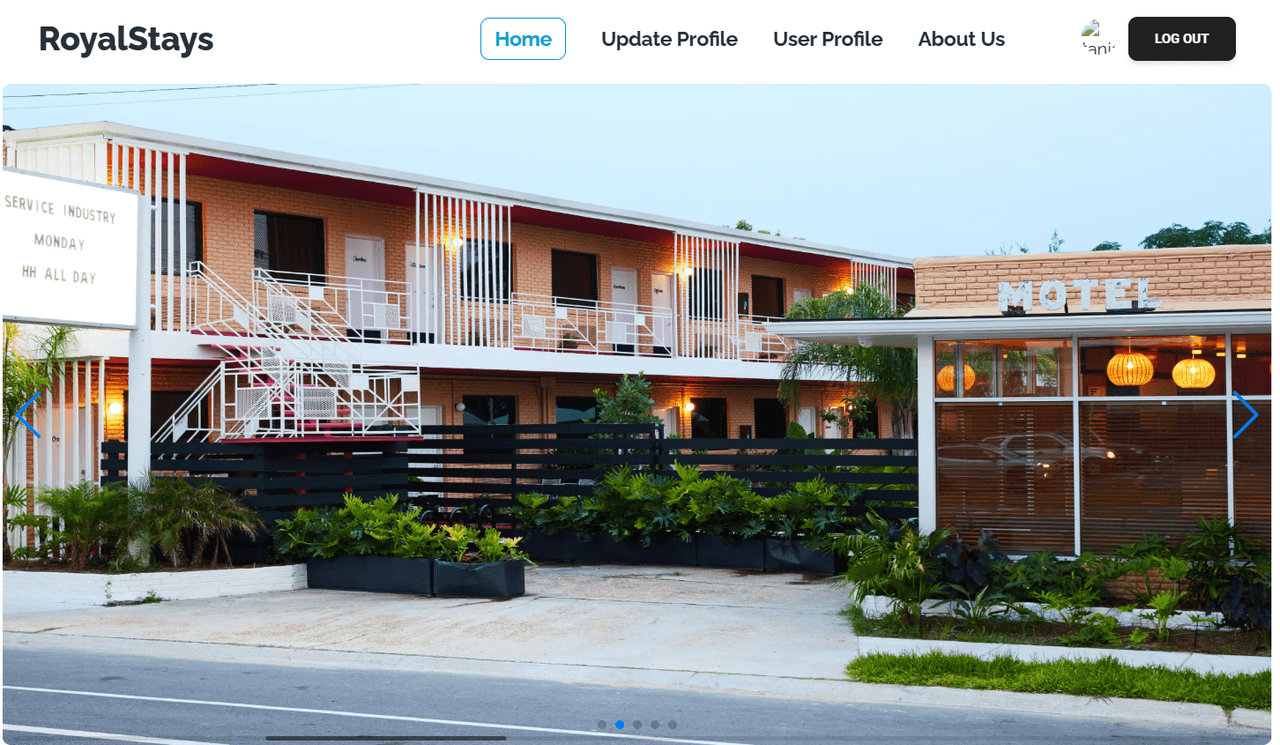 RoyalStays screenshot